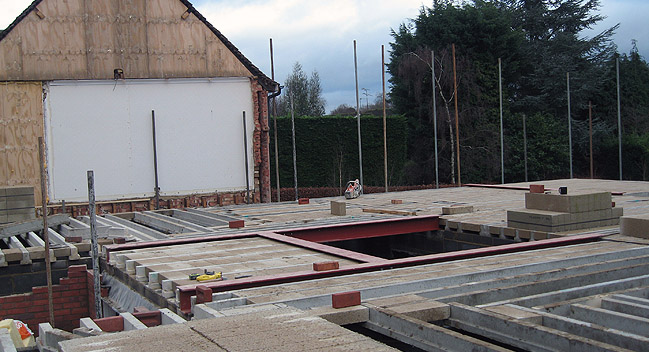 irst floor block and beam floor construction